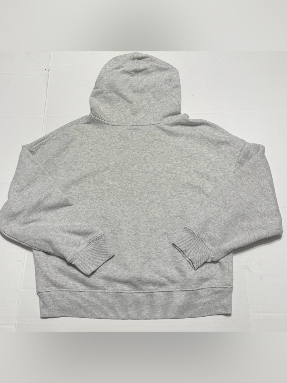 American Eagle Peace & Love Club Est. 1977 Gray Pullover Hoodie Womens Large - Picture 5 of 5